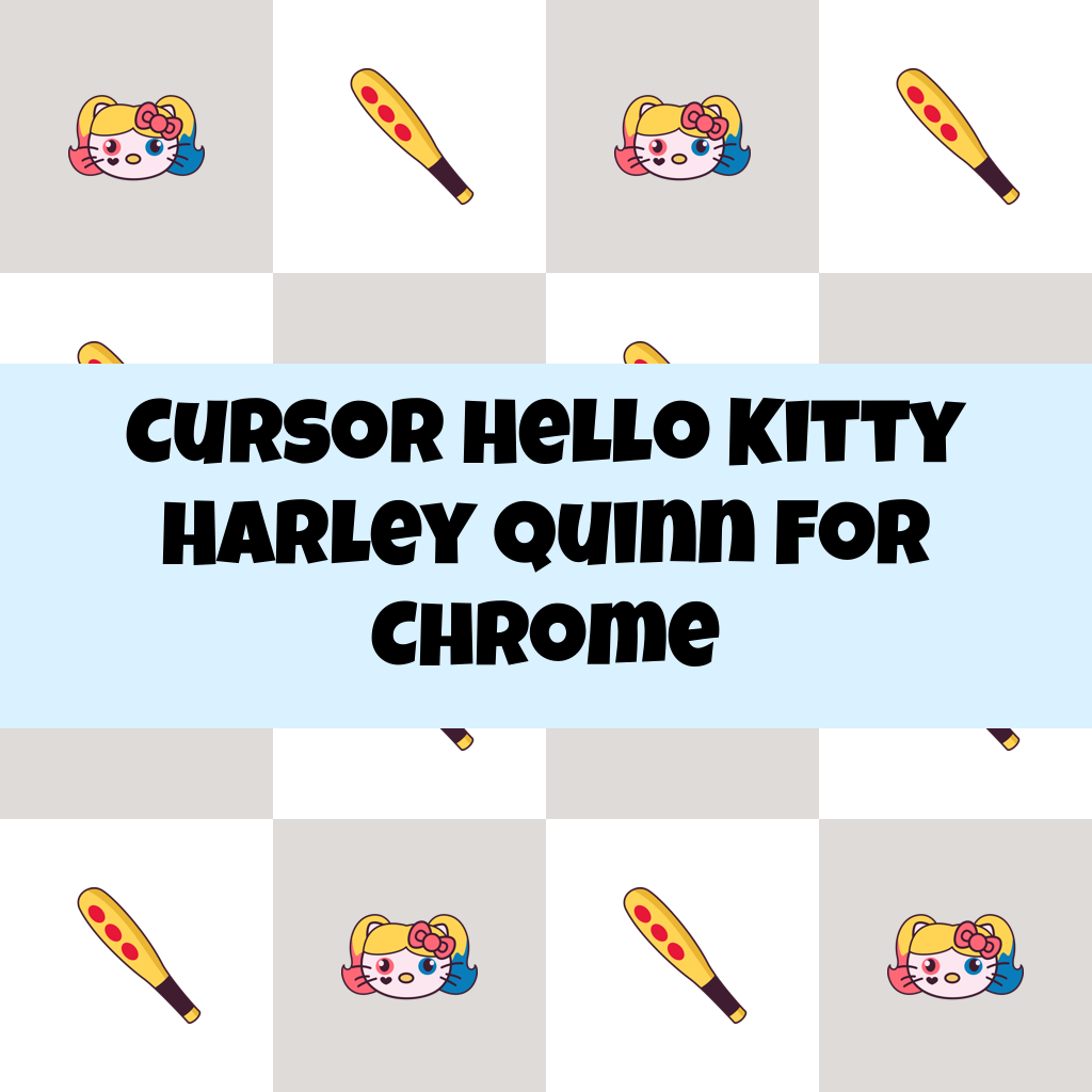 Cursor Hello Kitty Harley Quinn For Chrome